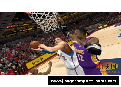 NBA球场全景：激情篮球场上的震撼画面